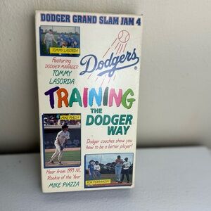 Los Angeles Dodgers Training Grand Slam Jam 4 Mike Piazza Tommy Lasorda VHS Tape